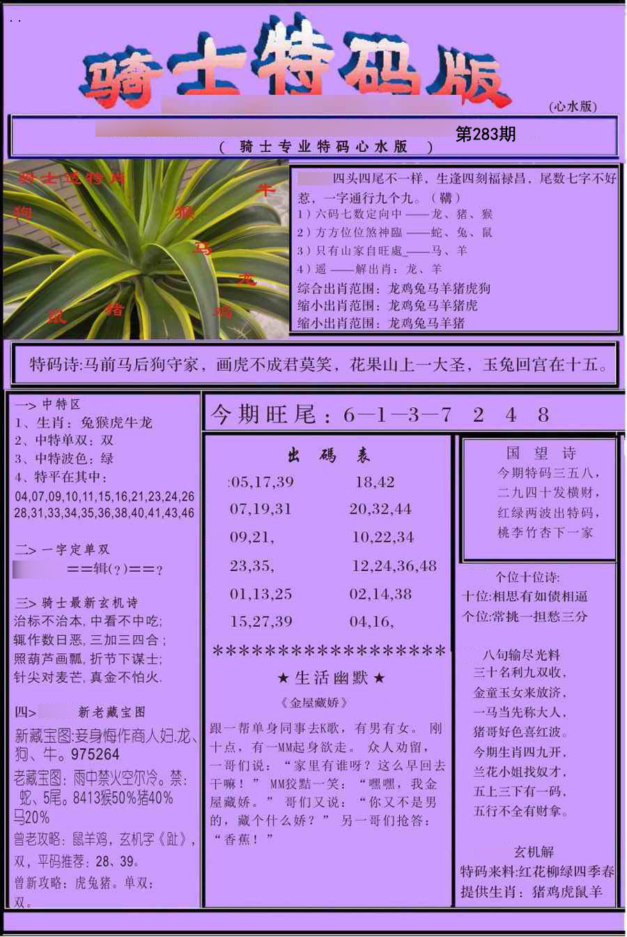 骑士特别