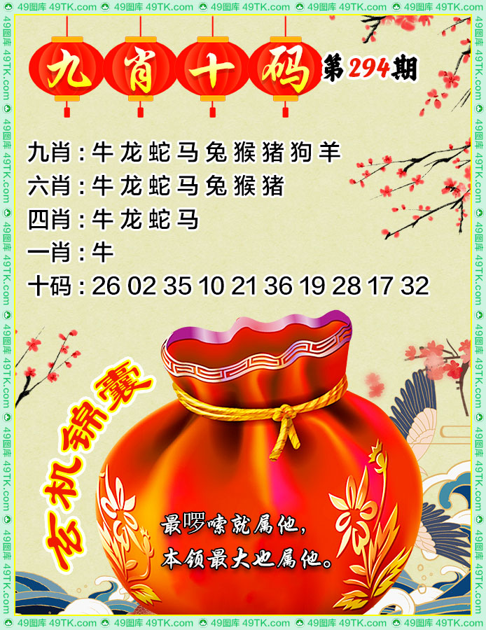 九肖十码