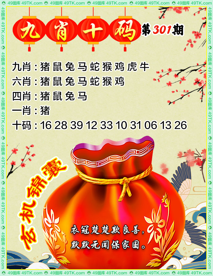 九肖十码